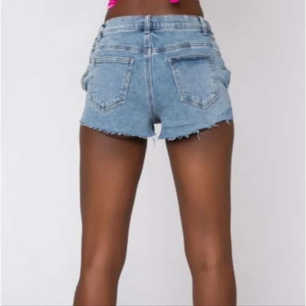Akira Chain‎ The Game Denim Shorts